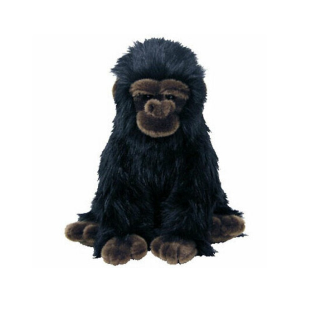 1995 TY Plush BABY GEORGE Black Gorilla